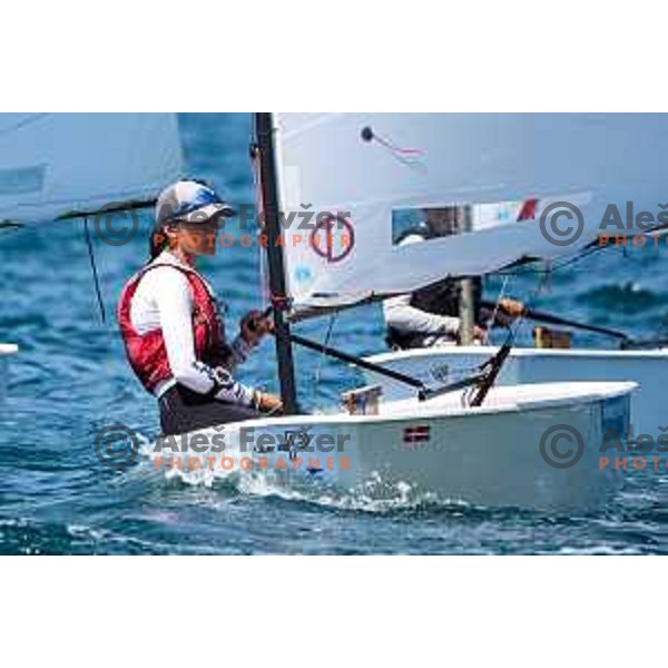 sailing competition at 2025 Optimist World Championship in Portoroz, Slovenia on July 3, 2025