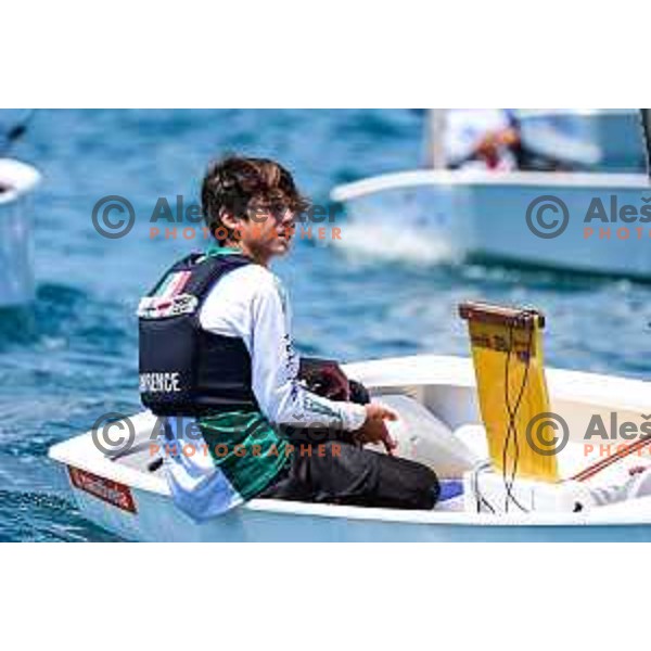 sailing competition at 2025 Optimist World Championship in Portoroz, Slovenia on July 3, 2025