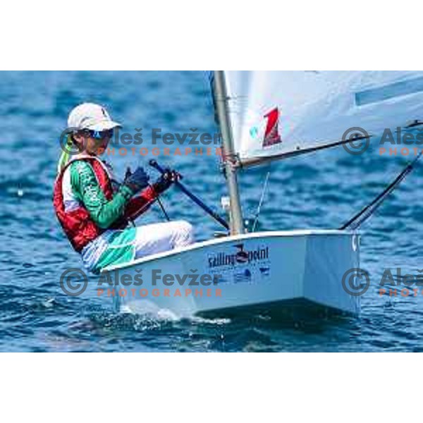sailing competition at 2025 Optimist World Championship in Portoroz, Slovenia on July 3, 2025