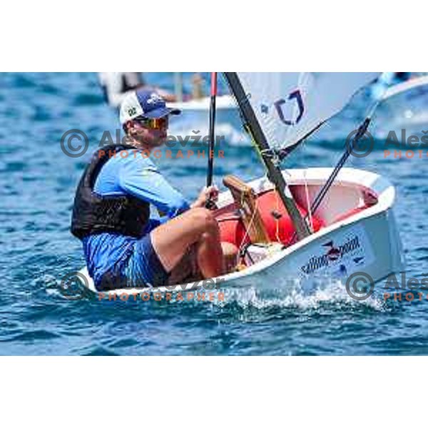 sailing competition at 2025 Optimist World Championship in Portoroz, Slovenia on July 3, 2025