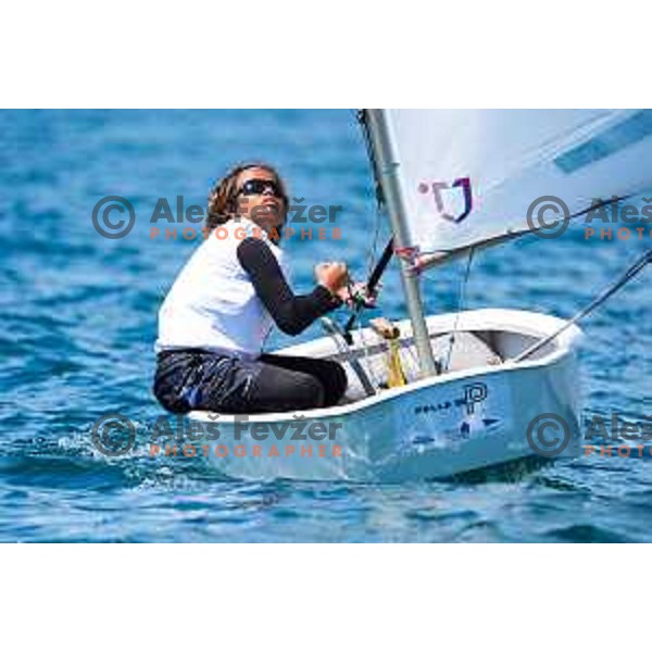 sailing competition at 2025 Optimist World Championship in Portoroz, Slovenia on July 3, 2025