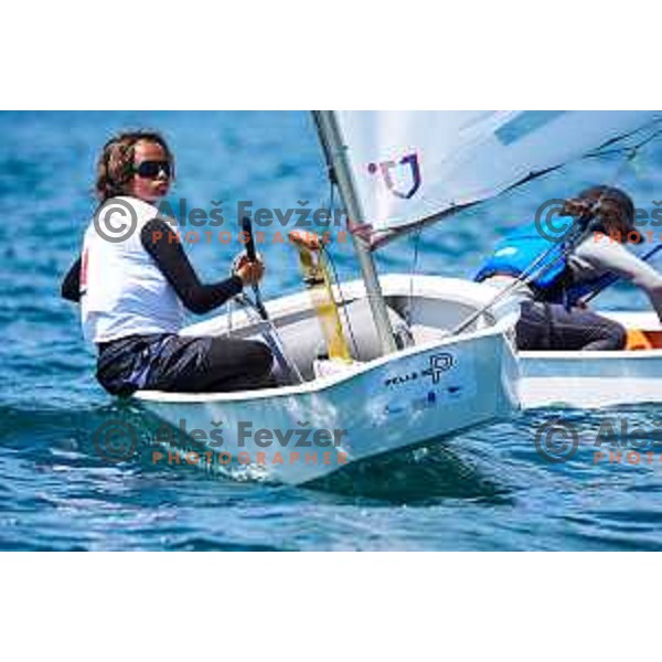 sailing competition at 2025 Optimist World Championship in Portoroz, Slovenia on July 3, 2025