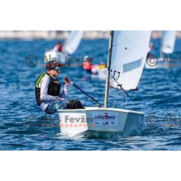 sailing competition at 2025 Optimist World Championship in Portoroz, Slovenia on July 3, 2025