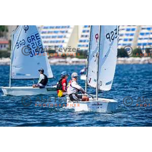 sailing competition at 2025 Optimist World Championship in Portoroz, Slovenia on July 3, 2025