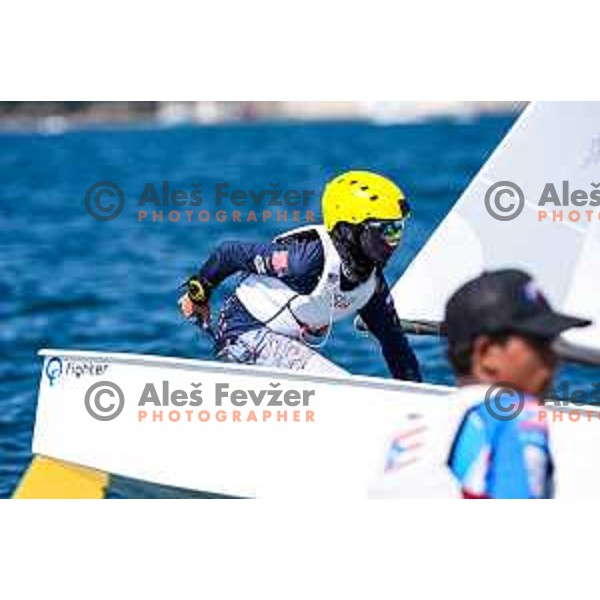 sailing competition at 2025 Optimist World Championship in Portoroz, Slovenia on July 3, 2025