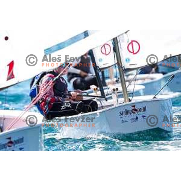 sailing competition at 2025 Optimist World Championship in Portoroz, Slovenia on July 3, 2025