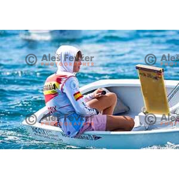 sailing competition at 2025 Optimist World Championship in Portoroz, Slovenia on July 3, 2025