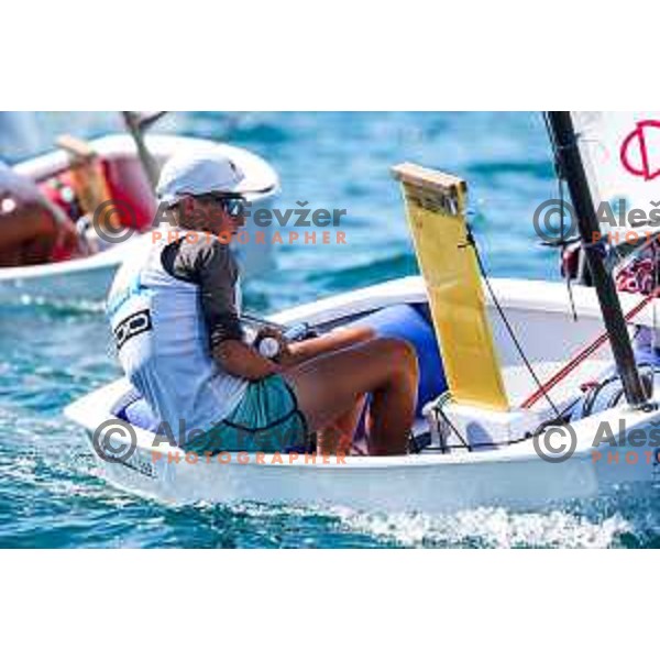 sailing competition at 2025 Optimist World Championship in Portoroz, Slovenia on July 3, 2025