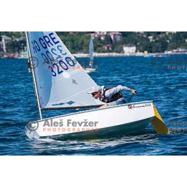 sailing competition at 2025 Optimist World Championship in Portoroz, Slovenia on July 3, 2025