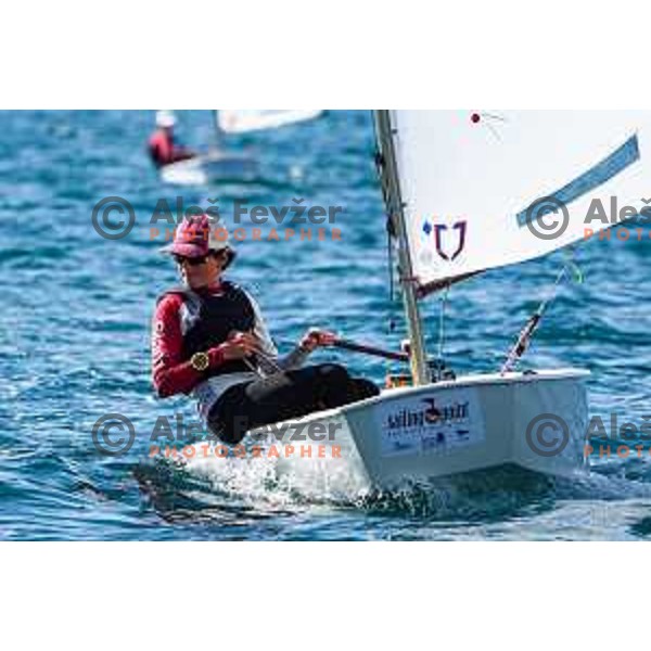 sailing competition at 2025 Optimist World Championship in Portoroz, Slovenia on July 3, 2025