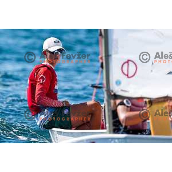 sailing competition at 2025 Optimist World Championship in Portoroz, Slovenia on July 3, 2025