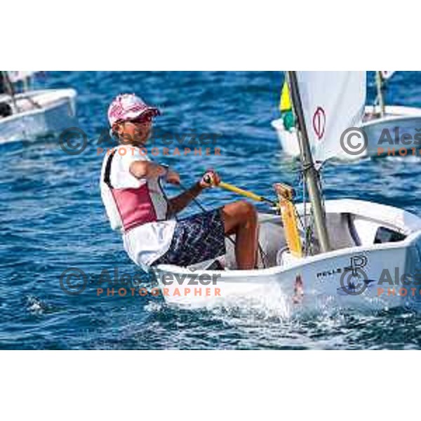 sailing competition at 2025 Optimist World Championship in Portoroz, Slovenia on July 3, 2025