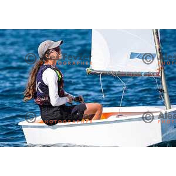 sailing competition at 2025 Optimist World Championship in Portoroz, Slovenia on July 3, 2025