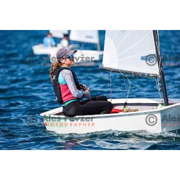 sailing competition at 2025 Optimist World Championship in Portoroz, Slovenia on July 3, 2025