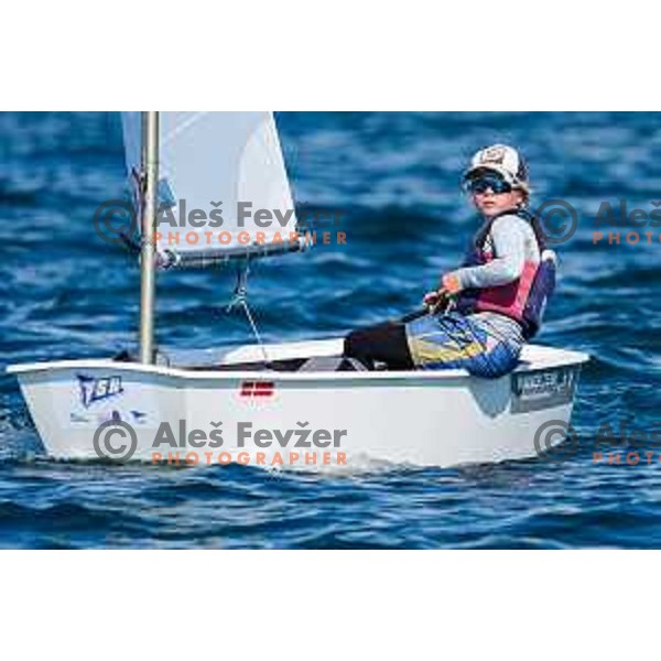 sailing competition at 2025 Optimist World Championship in Portoroz, Slovenia on July 3, 2025