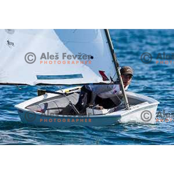 sailing competition at 2025 Optimist World Championship in Portoroz, Slovenia on July 3, 2025