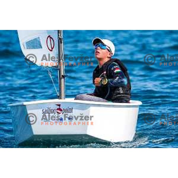 sailing competition at 2025 Optimist World Championship in Portoroz, Slovenia on July 3, 2025