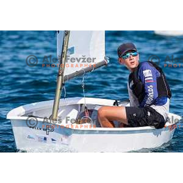 sailing competition at 2025 Optimist World Championship in Portoroz, Slovenia on July 3, 2025