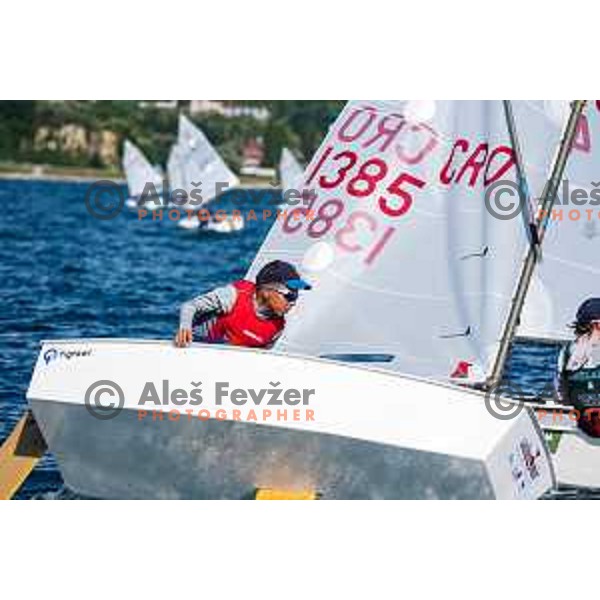 sailing competition at 2025 Optimist World Championship in Portoroz, Slovenia on July 3, 2025