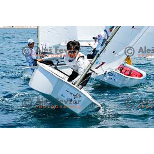 sailing competition at 2025 Optimist World Championship in Portoroz, Slovenia on July 3, 2025