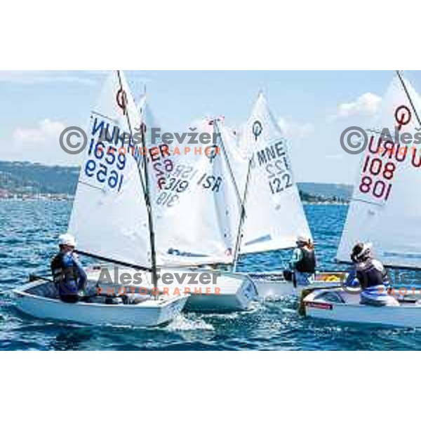 sailing competition at 2025 Optimist World Championship in Portoroz, Slovenia on July 3, 2025