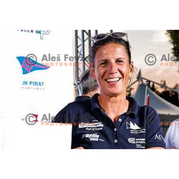 Prize giving ceremony at 2025 Optimist World Championship in Portoroz, Slovenia on July 5, 2025