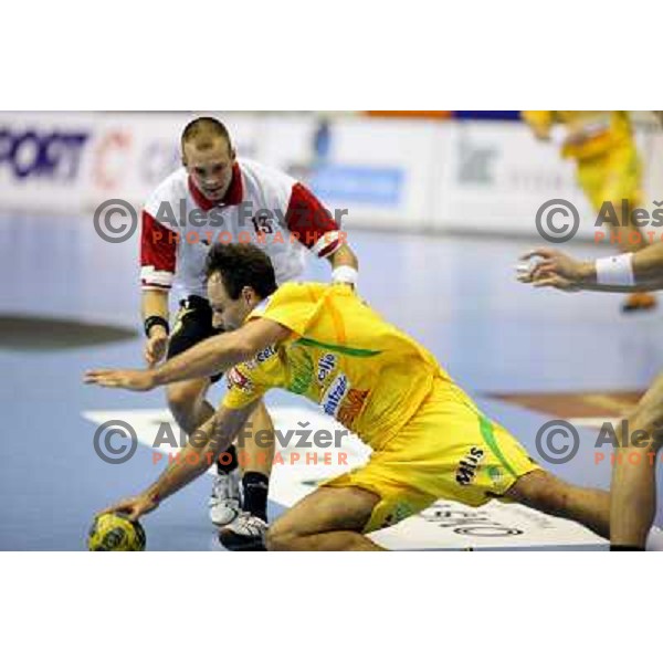 Bedekovic at handball match Celje Pivovarna Lasko (SLO)- Hammarby (SWE) in EHF Championsleague, played in Celje (Slovenia) 11.10.2008 