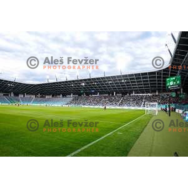 during UEFA Champions League 2025/2026 first qualifying round match between Olimpija Ljubljana and Kairat Almaty in SRC Stozice, Ljubljana, Slovenia on July 8, 2025