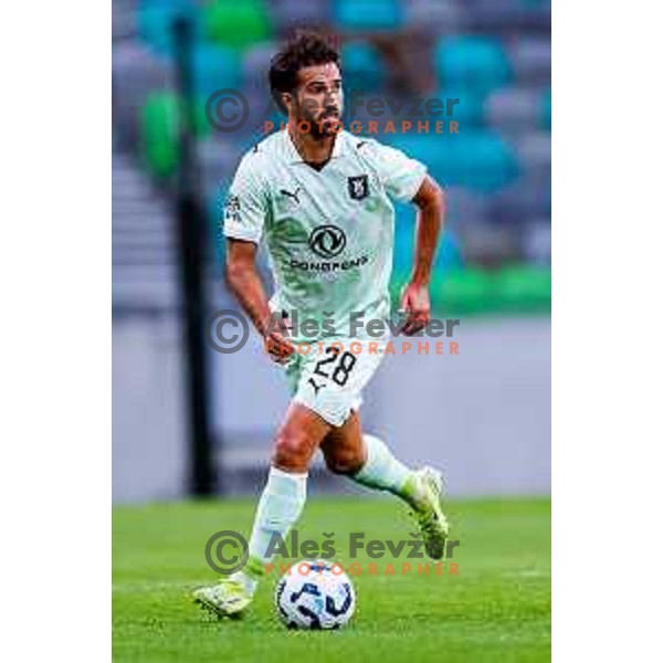 during UEFA Champions League 2025/2026 first qualifying round match between Olimpija Ljubljana and Kairat Almaty in SRC Stozice, Ljubljana, Slovenia on July 8, 2025
