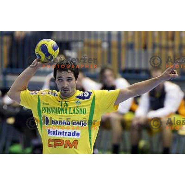 Spiler at handball match Celje Pivovarna Lasko (SLO)- Hammarby (SWE) in EHF Championsleague, played in Celje (Slovenia) 11.10.2008 