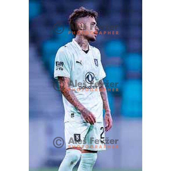during UEFA Champions League 2025/2026 first qualifying round match between Olimpija Ljubljana and Kairat Almaty in SRC Stozice, Ljubljana, Slovenia on July 8, 2025