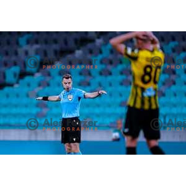 during UEFA Champions League 2025/2026 first qualifying round match between Olimpija Ljubljana and Kairat Almaty in SRC Stozice, Ljubljana, Slovenia on July 8, 2025