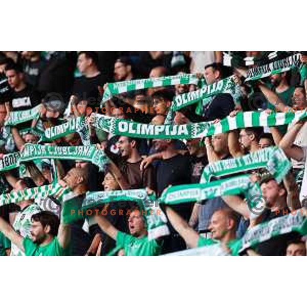 UEFA Champions League 2025/2026 first qualifying round match between Olimpija Ljubljana and Kairat Almaty in SRC Stozice, Ljubljana, Slovenia on July 8, 2025. Photo: Filip Barbalic