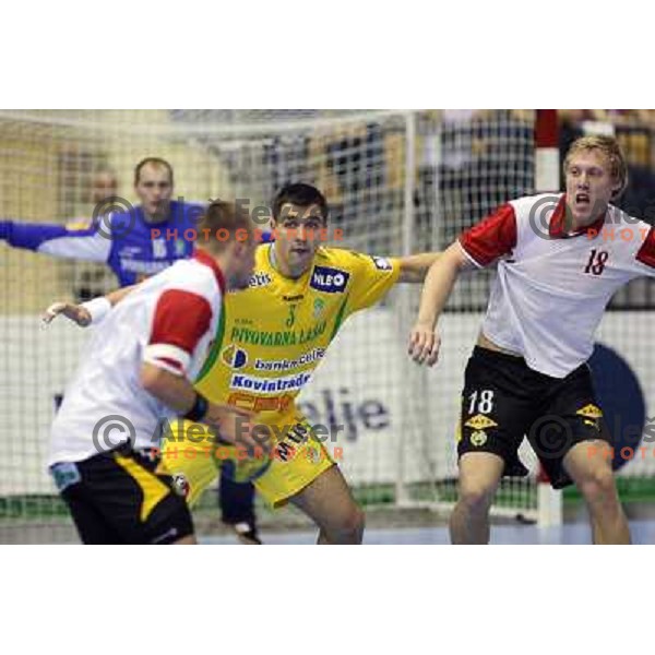 Sulic at handball match Celje Pivovarna Lasko (SLO)- Hammarby (SWE) in EHF Championsleague, played in Celje (Slovenia) 11.10.2008 
