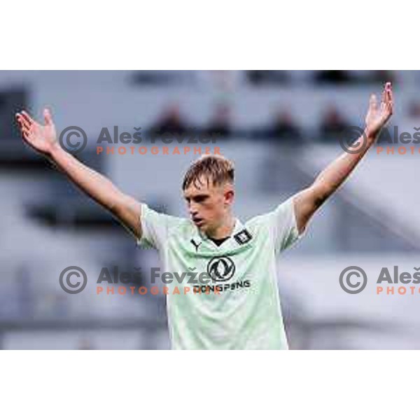 UEFA Champions League 2025/2026 first qualifying round match between Olimpija Ljubljana and Kairat Almaty in SRC Stozice, Ljubljana, Slovenia on July 8, 2025. Photo: Filip Barbalic