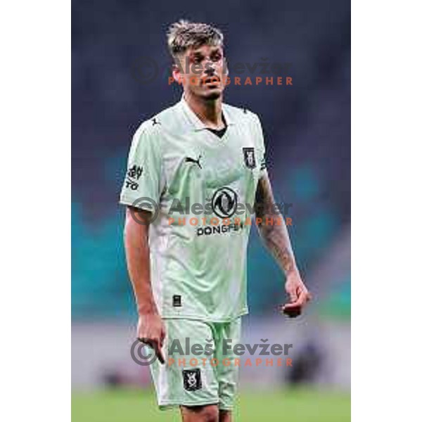 UEFA Champions League 2025/2026 first qualifying round match between Olimpija Ljubljana and Kairat Almaty in SRC Stozice, Ljubljana, Slovenia on July 8, 2025. Photo: Filip Barbalic