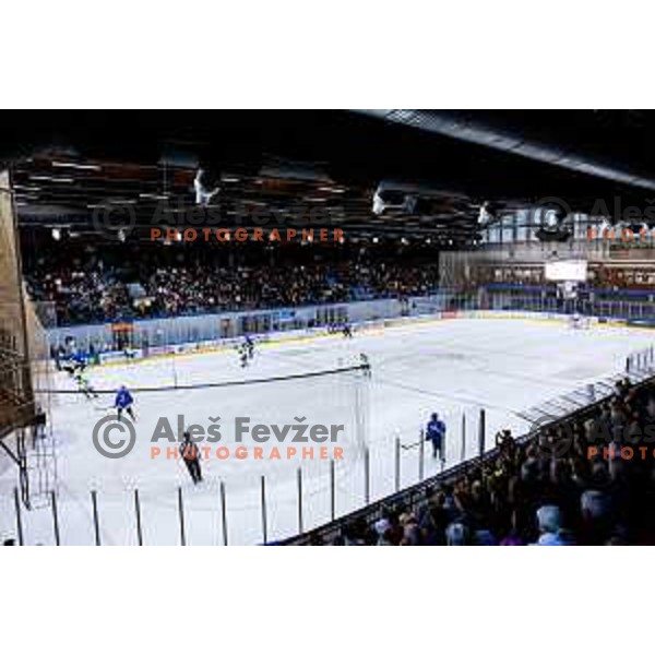Charity match at reopening of Bled Ice rink between Slovenia Youth and Slovenia Old in Bled, Slovenia on July 9, 2025