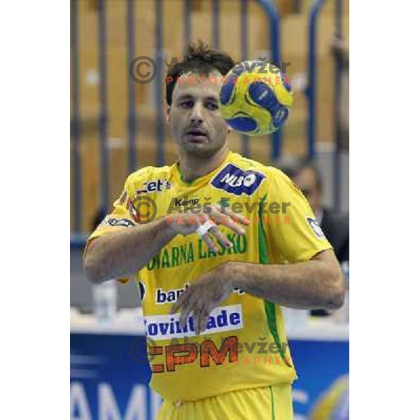 Bedekovic at handball match Celje Pivovarna Lasko (SLO)- Hammarby (SWE) in EHF Championsleague, played in Celje (Slovenia) 11.10.2008 