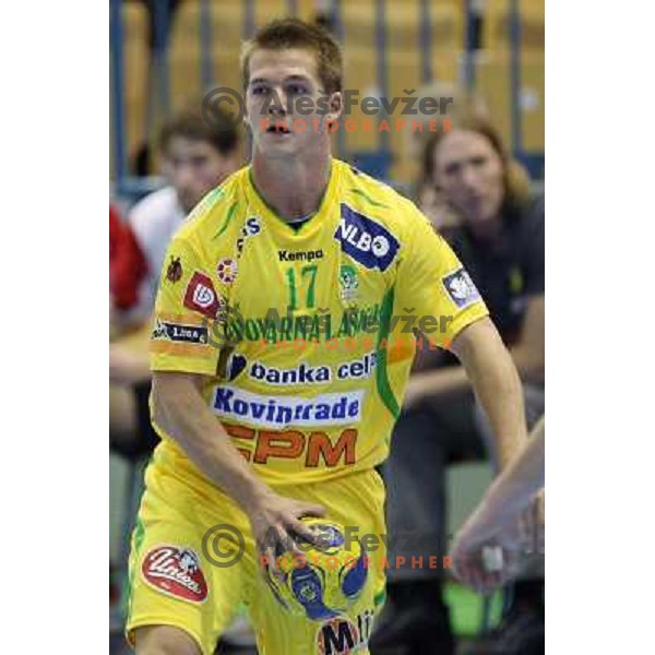 Furlan at handball match Celje Pivovarna Lasko (SLO)- Hammarby (SWE) in EHF Championsleague, played in Celje (Slovenia) 11.10.2008 
