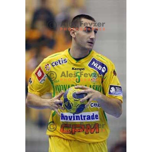 Gajic at handball match Celje Pivovarna Lasko (SLO)- Hammarby (SWE) in EHF Championsleague, played in Celje (Slovenia) 11.10.2008 