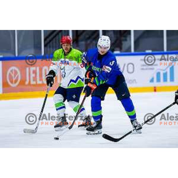 Charity match at reopening of Bled Ice rink between Slovenia Youth and Slovenia Old in Bled, Slovenia on July 9, 2025