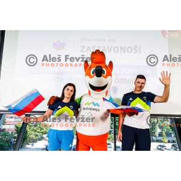 Official presentation of Slovenia team for EYOF Skopje 2025, Ljubljana on July 14, 2025