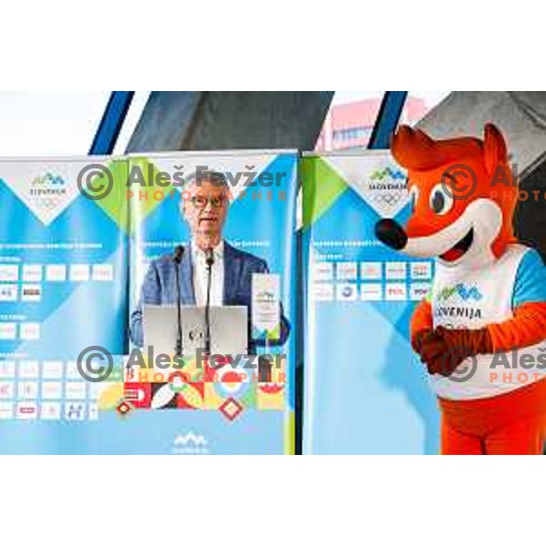 Official presentation of Slovenia team for EYOF Skopje 2025, Ljubljana on July 14, 2025
