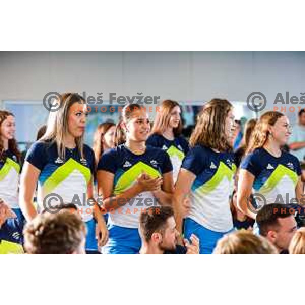 Official presentation of Slovenia team for EYOF Skopje 2025, Ljubljana on July 14, 2025