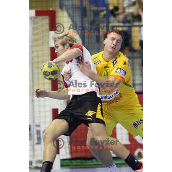 Kozlina at handball match Celje Pivovarna Lasko (SLO)- Hammarby (SWE) in EHF Championsleague, played in Celje (Slovenia) 11.10.2008 