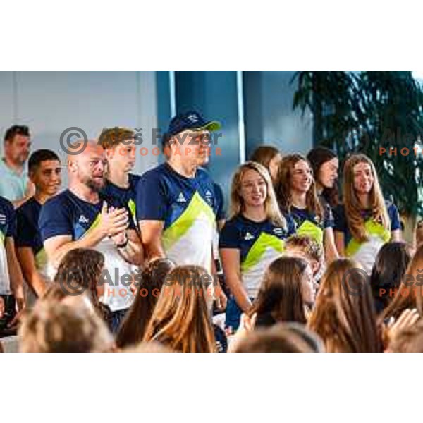Official presentation of Slovenia team for EYOF Skopje 2025, Ljubljana on July 14, 2025