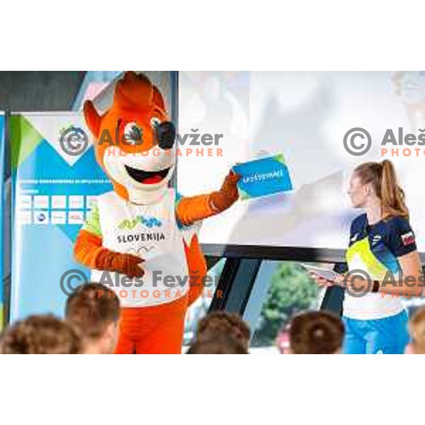 Official presentation of Slovenia team for EYOF Skopje 2025, Ljubljana on July 14, 2025