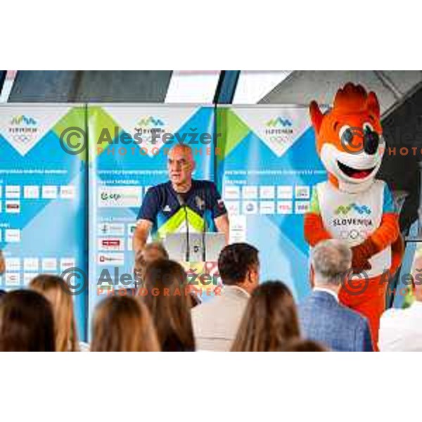 Official presentation of Slovenia team for EYOF Skopje 2025, Ljubljana on July 14, 2025