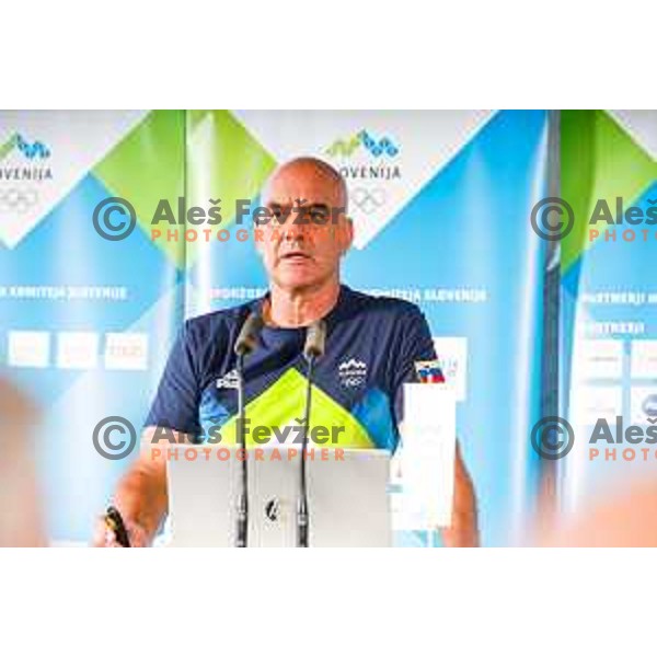 Official presentation of Slovenia team for EYOF Skopje 2025, Ljubljana on July 14, 2025