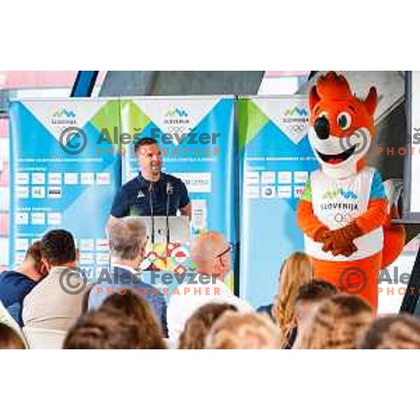 Official presentation of Slovenia team for EYOF Skopje 2025, Ljubljana on July 14, 2025